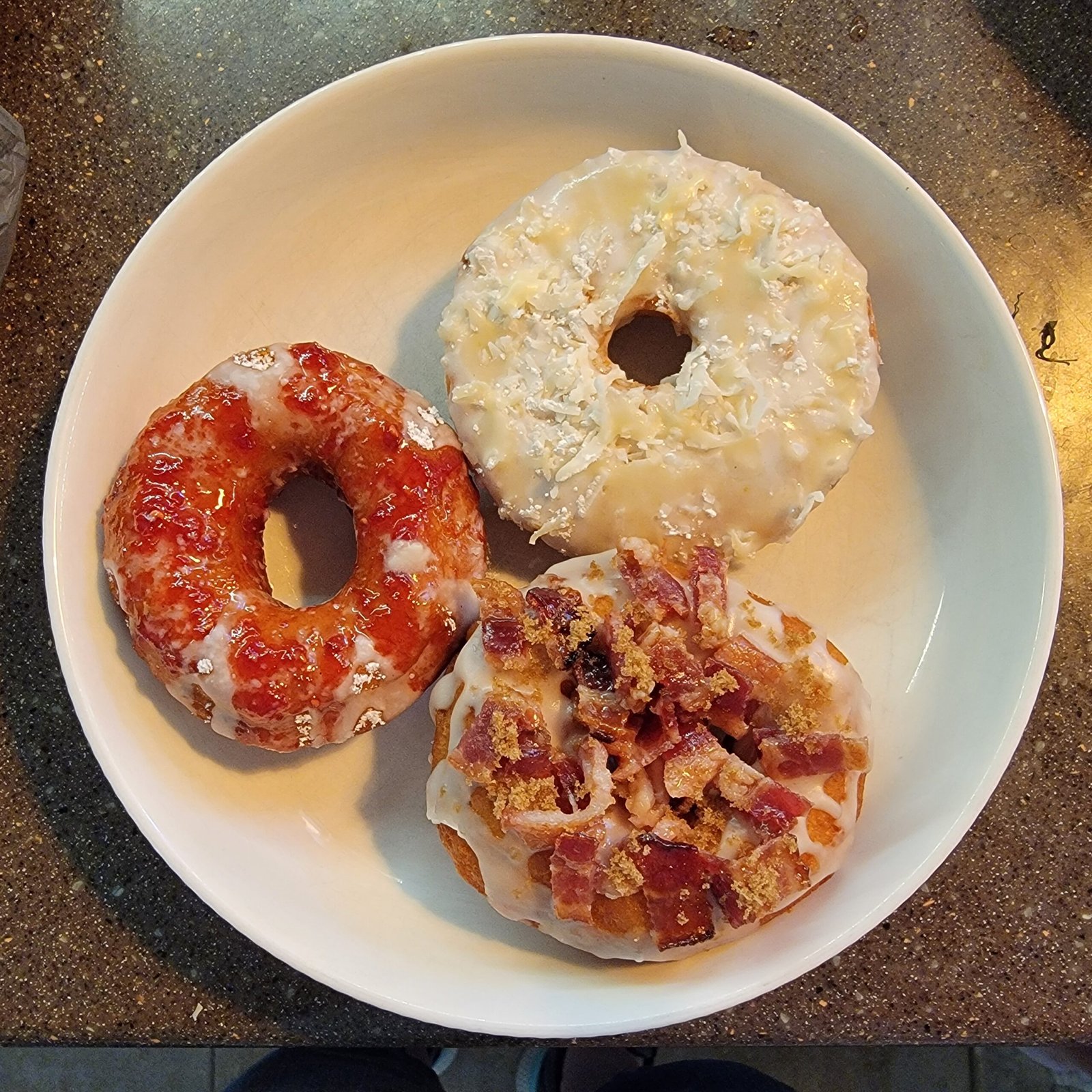 bowl of gluten-free donuts